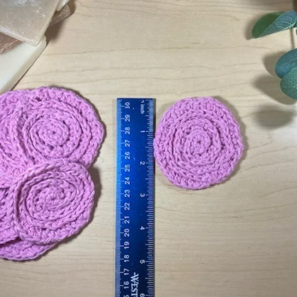 Re-usable face scrubbies